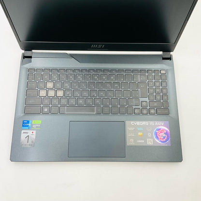【全額返金保証】【最速発送】Micro-Star International Co., Ltd. GF Cyborg 15 A12VF 12th Gen Intel(R) Core(TM) i7-12650H 16GB SSD(NVMe) 512GB Intel(R) UHD Graphics / NVIDIA GeForce RTX 4060 Laptop GPU 91% 美品 動作確認済