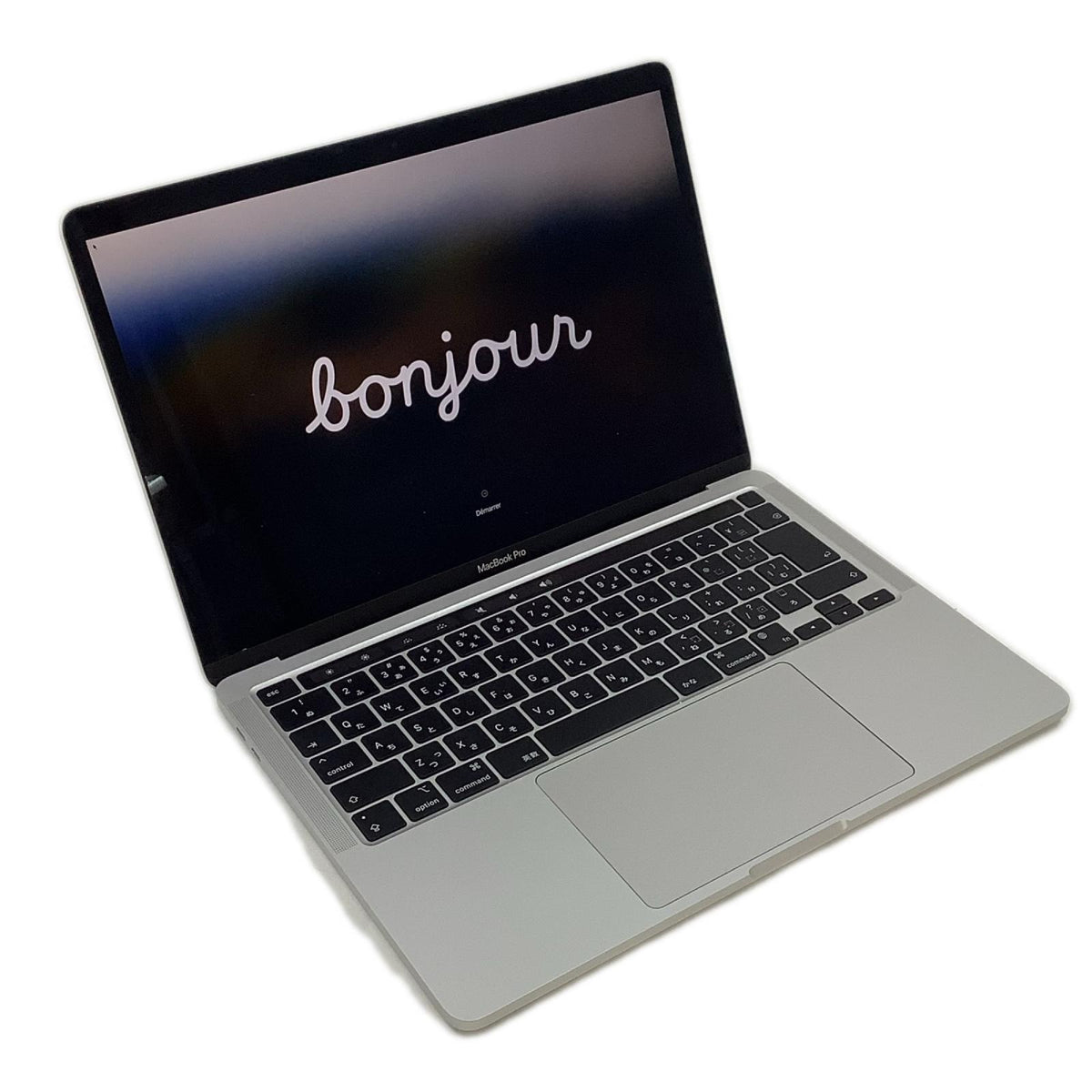 【全額返金保証】【最速発送】Apple MacBook Pro 13.3インチ 2022 Apple M2 8GB SSD 256GB シルバー 92% 美品 動作確認済