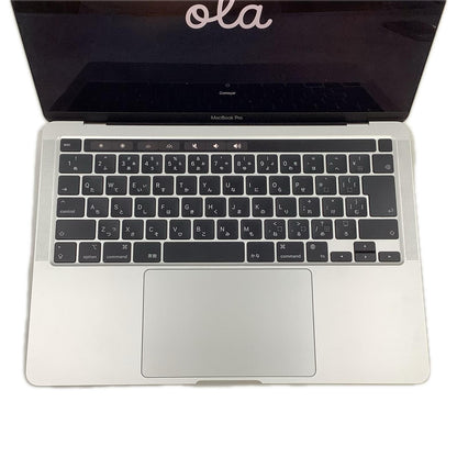 【全額返金保証】【最速発送】Apple MacBook Pro 13.3インチ 2022 Apple M2 8GB SSD 256GB シルバー 92% 美品 動作確認済