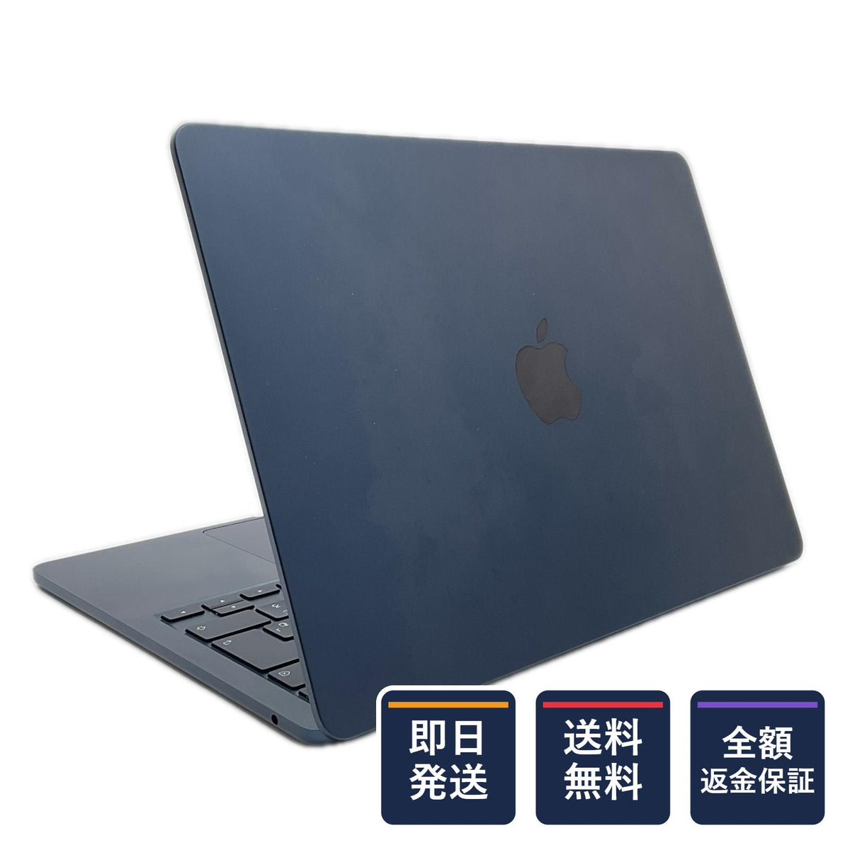 【全額返金保証】【最速発送】Apple MacBook Air 13.6インチ 2025 Apple M4 16GB SSD 512GB ミッドナイト 96% 美品 動作確認済