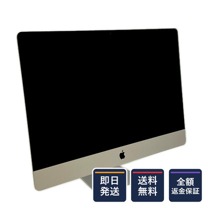 【全額返金保証】【最速発送】Apple iMac 27インチ 6-Core Intel Core i5 64GB SSD 256GB シルバー 美品 動作確認済