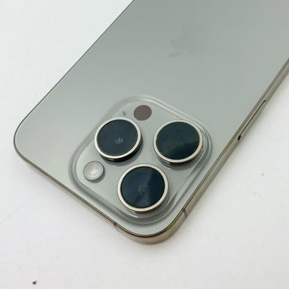 【全額返金保証】【最速発送】Apple iPhone iPhone 15 Pro 128GB ナチュラルチタニウム au SIMフリー 白ロム 美品 動作確認済 80%