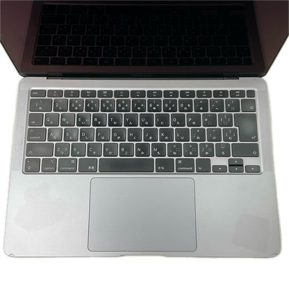 【全額返金保証】【最速発送】Apple MacBook Air 13インチ 2020 Dual-Core Intel Core i3 8GB SSD 256GB スペースグレイ 81% 動作確認済