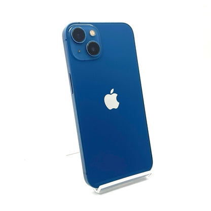 【全額返金保証】【最速発送】Apple iPhone iPhone 13 128GB ブルー au SIMフリー 白ロム 動作確認済 70%