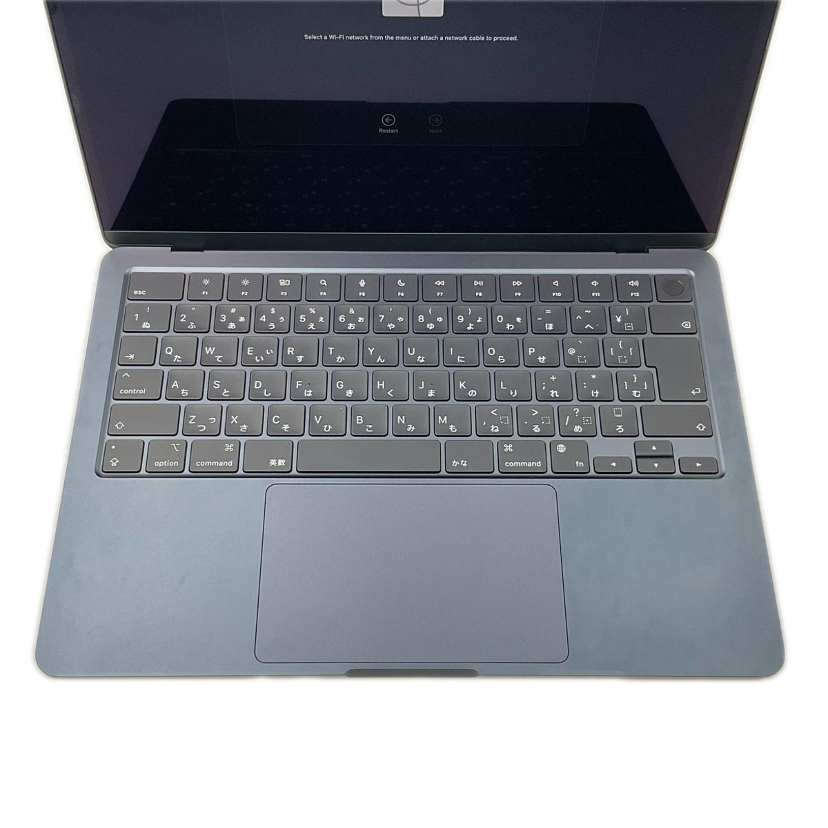 【全額返金保証】【最速発送】Apple MacBook Air 13.6インチ 2022 Apple M2 8GB SSD 512GB ミッドナイト 100% 美品 動作確認済