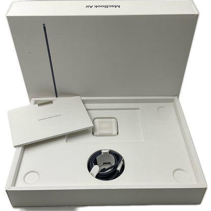 【全額返金保証】【最速発送】Apple MacBook Air 13.6インチ 2022 Apple M2 8GB SSD 512GB ミッドナイト 100% 美品 動作確認済