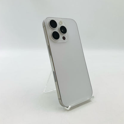 【全額返金保証】【最速発送】Apple iPhone iPhone 16 Pro 256GB ホワイトチタニウム SIMフリー 白ロム 美品 動作確認済 91%