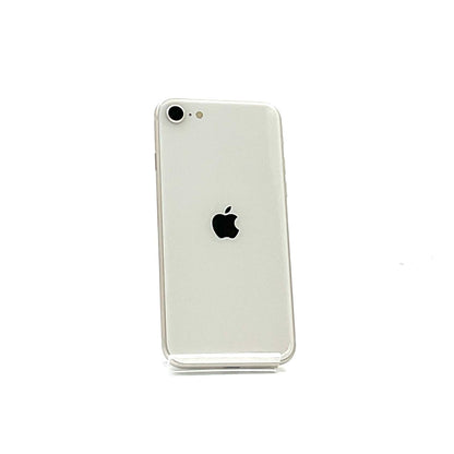【全額返金保証】【最速発送】Apple iPhone iPhone SE (3rd generation) 64GB スターライト SIMフリー 白ロム 美品 動作確認済 95%