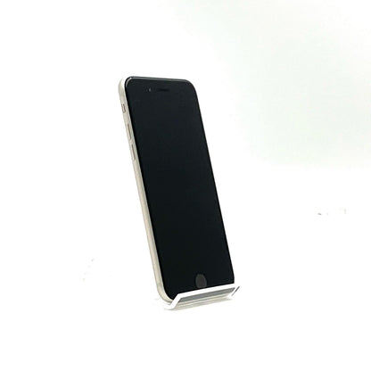 【全額返金保証】【最速発送】Apple iPhone iPhone SE (3rd generation) 64GB スターライト SIMフリー 白ロム 美品 動作確認済 95%
