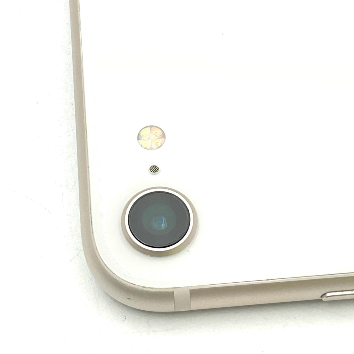 【全額返金保証】【最速発送】Apple iPhone iPhone SE (3rd generation) 64GB スターライト SIMフリー 白ロム 美品 動作確認済 95%