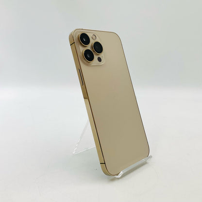 【全額返金保証】【最速発送】Apple iPhone iPhone 13 Pro Max 128GB ゴールド SIMフリー 白ロム 美品 動作確認済 101%