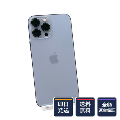 【全額返金保証】【最速発送】Apple iPhone iPhone 13 Pro Max 512GB シエラブルー au SIMフリー 白ロム 動作確認済 77%