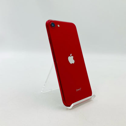 【全額返金保証】【最速発送】Apple iPhone iPhone SE (2nd generation) 128GB (PRODUCT)RED au SIMフリー 白ロム 動作確認済 79%