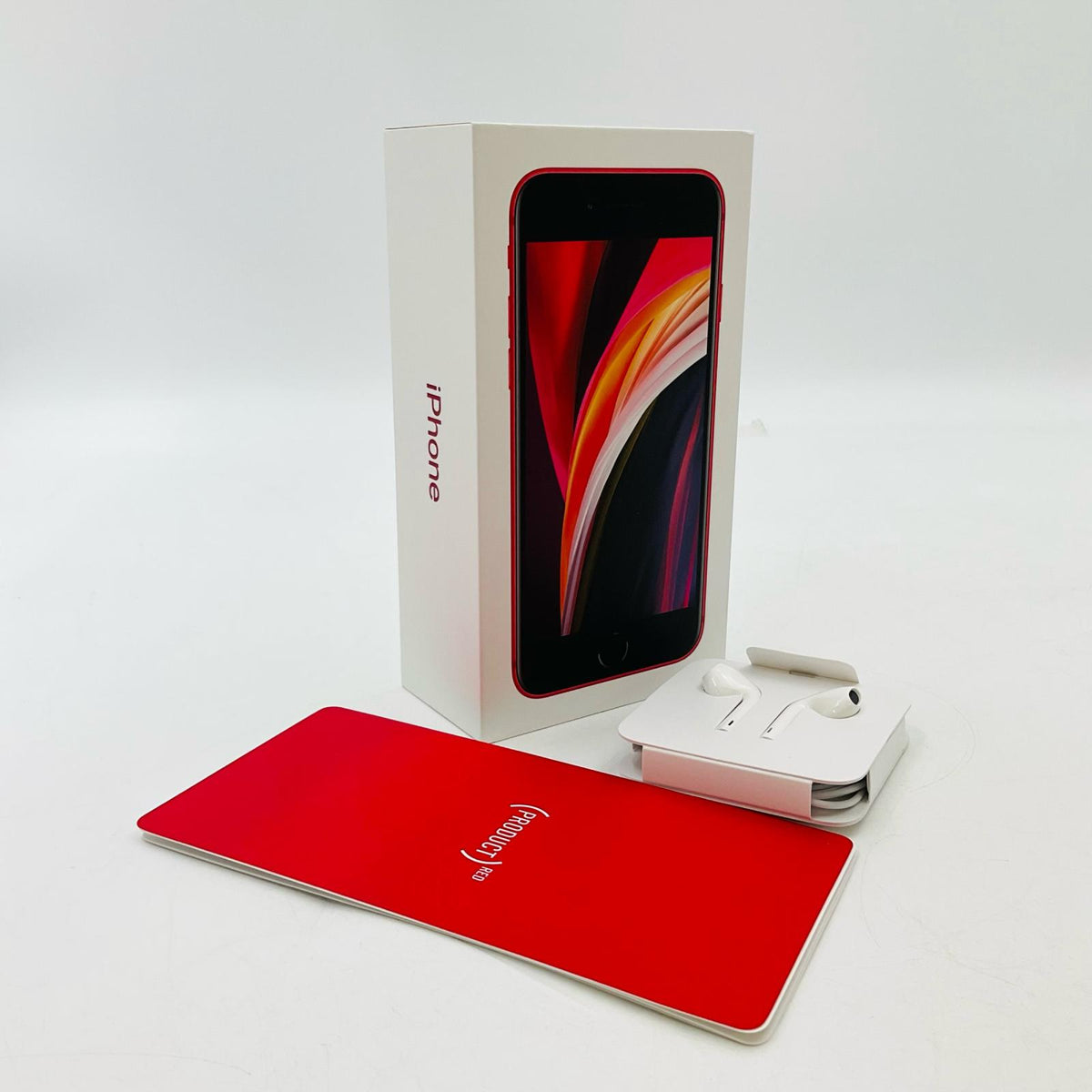 【全額返金保証】【最速発送】Apple iPhone iPhone SE (2nd generation) 128GB (PRODUCT)RED au SIMフリー 白ロム 動作確認済 79%