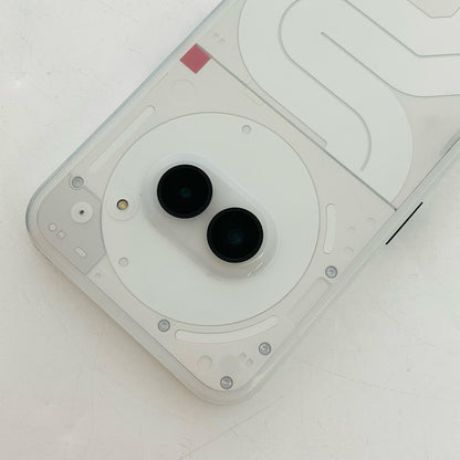 【全額返金保証】【最速発送】NOTHING NOTHING(2a) 128GB ミルク SIMフリー A142 白ロム 動作確認済