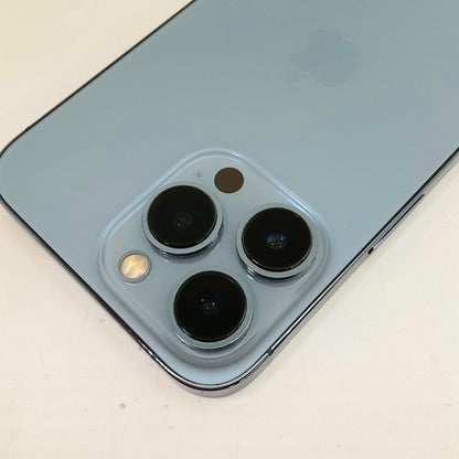 【全額返金保証】【最速発送】Apple iPhone iPhone 13 Pro 128GB シエラブルー docomo SIMフリー 白ロム 動作確認済 75%