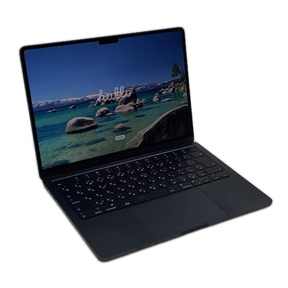 【全額返金保証】【最速発送】Apple MacBook Air 13インチ 2022 Apple M2 8GB SSD 256GB ミッドナイト 85% 美品 動作確認済