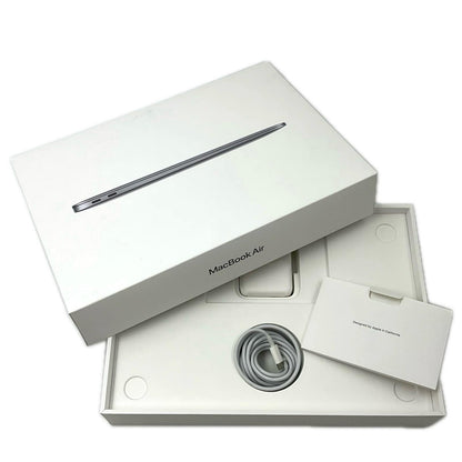 【全額返金保証】【最速発送】Apple MacBook Air 13インチ 2020 Apple M1 8GB SSD 256GB スペースグレイ 91% 美品 動作確認済
