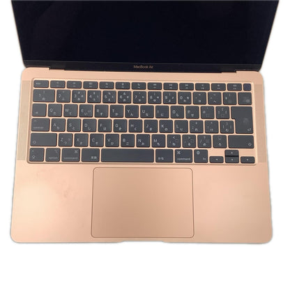 【全額返金保証】【最速発送】Apple MacBook Air 13インチ 2020 Apple M1 8GB SSD 256GB ゴールド 92% 美品 動作確認済
