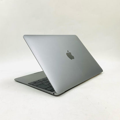 【全額返金保証】【最速発送】Apple MacBook 12インチ 2017 Dual-Core Intel Core m3 8GB SSD 256GB スペースグレイ 82% 動作確認済