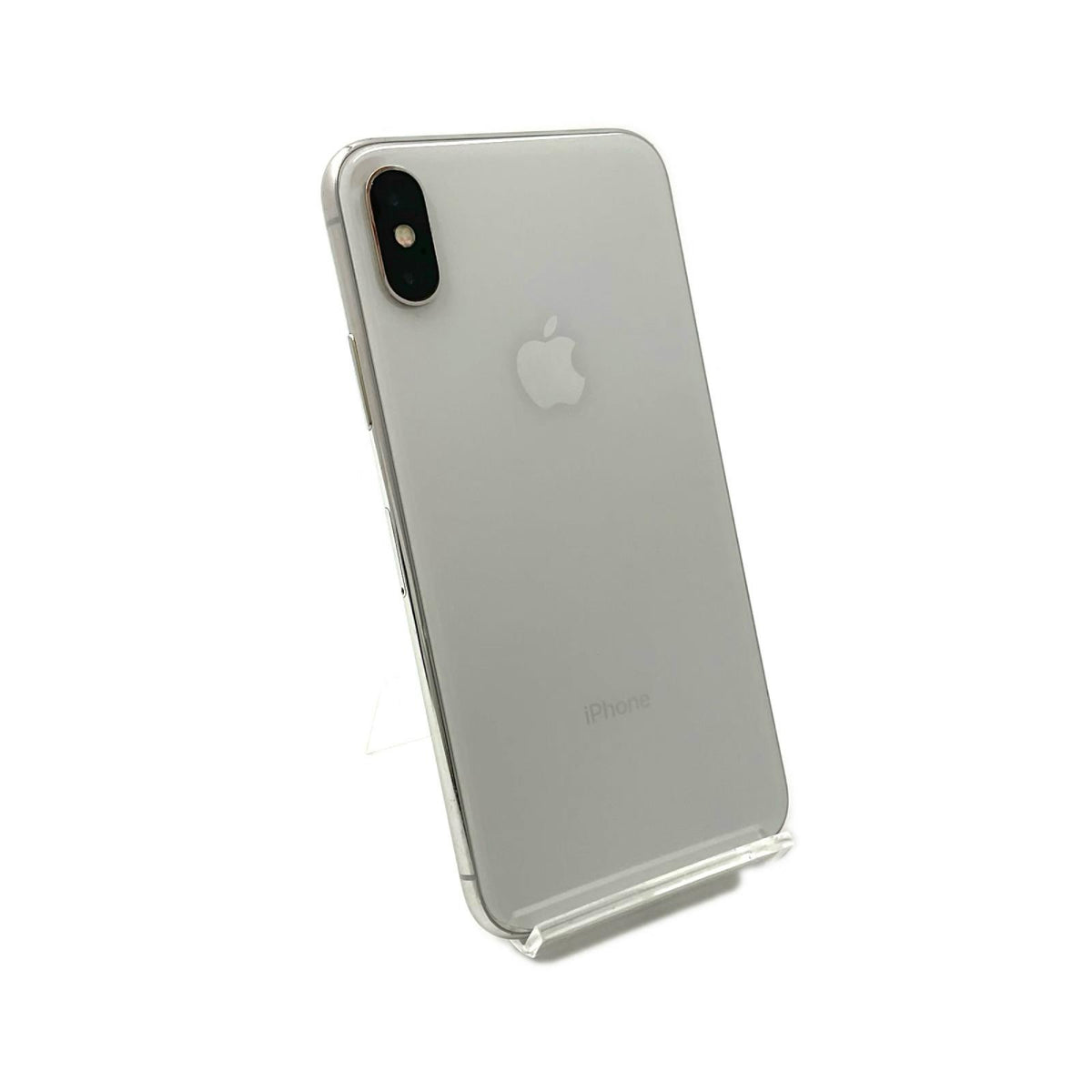 【最速発送】Apple iPhone iPhone X 64GB シルバー docomo 白ロム【難有】 77%