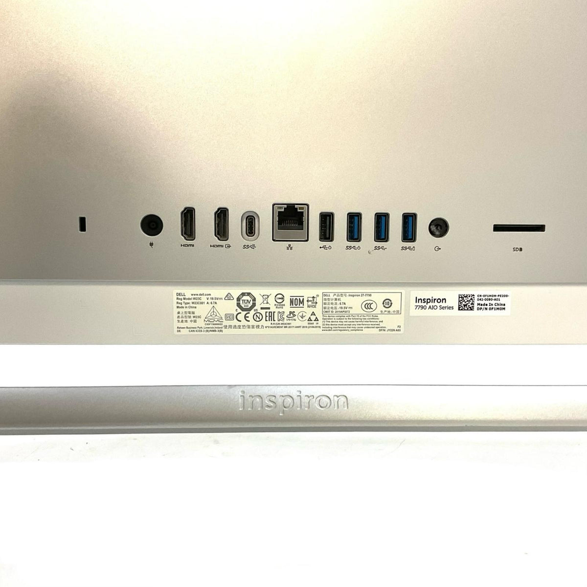 【最速発送】Dell Inc. Inspiron Inspiron 7790 AIO Intel(R) Core(TM) i7-10510U CPU @ 1.80GHz 16GB HDD(RAID) 1TB / SSD(RAID) 256GB Intel(R) UHD Graphics / NVIDIA GeForce MX110【難有】