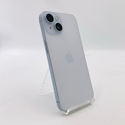 【全額返金保証】【最速発送】Apple iPhone iPhone 15 128GB ブルー SIMフリー 白ロム 美品 動作確認済 80%