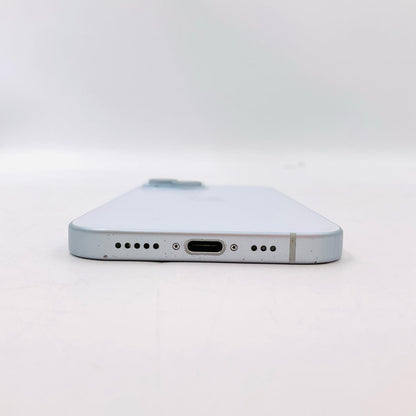 【全額返金保証】【最速発送】Apple iPhone iPhone 15 128GB ブルー SIMフリー 白ロム 美品 動作確認済 80%