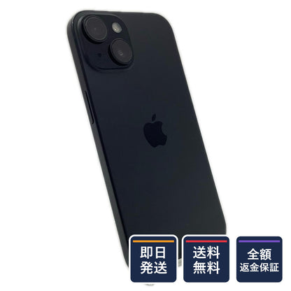 【全額返金保証】【最速発送】Apple iPhone iPhone 15 256GB ブラック Softbank SIMフリー 白ロム 動作確認済 82%
