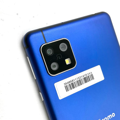 【最速発送】SHARP AQUOS sense4 64GB ブルー docomo SIMフリー SH-41A 白ロム【難有】