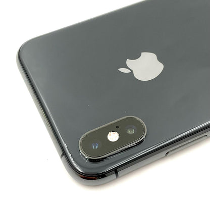 【全額返金保証】【最速発送】Apple iPhone iPhone XS 64GB スペースグレイ docomo 白ロム 動作確認済 77%