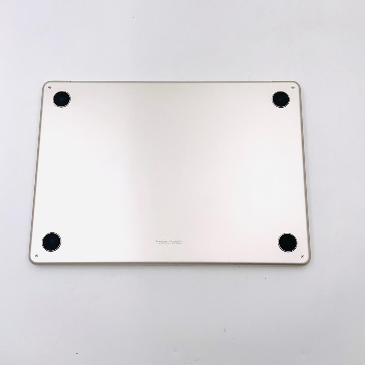 【全額返金保証】【最速発送】Apple MacBook Air 13.6インチ 2024 Apple M3 8GB SSD 1TB スターライト 98% 美品 動作確認済