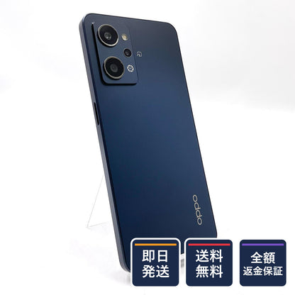 【全額返金保証】【最速発送】OPPO Reno7 A 128GB ブラック SIMフリー CPH2353 白ロム 美品 動作確認済