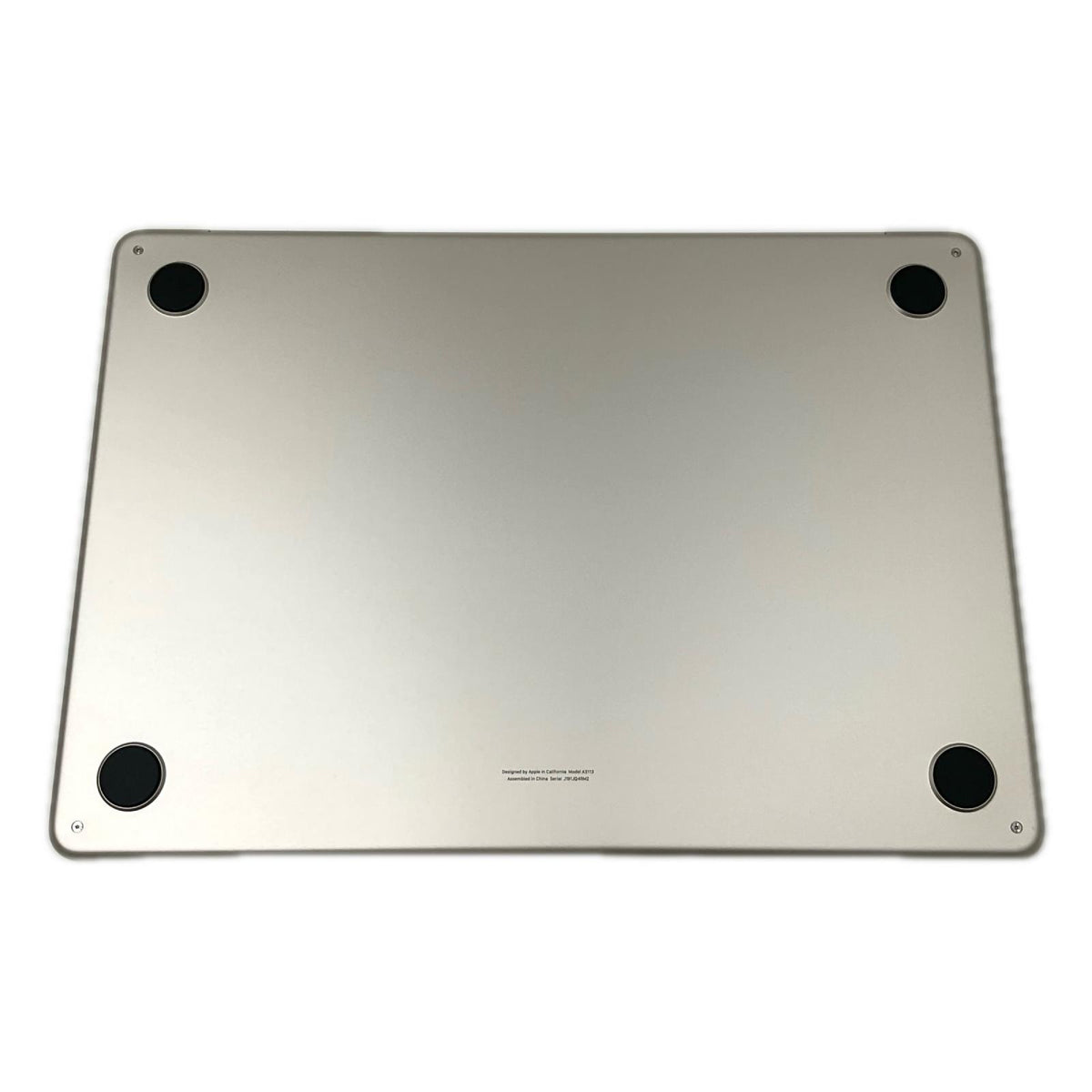 【全額返金保証】【最速発送】Apple MacBook Air 13インチ 2024 Apple M3 16GB SSD 512GB スターライト 95% 超美品 動作確認済
