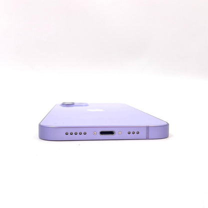 【全額返金保証】【最速発送】Apple iPhone iPhone 12 64GB パープル au 白ロム 美品 動作確認済 84%