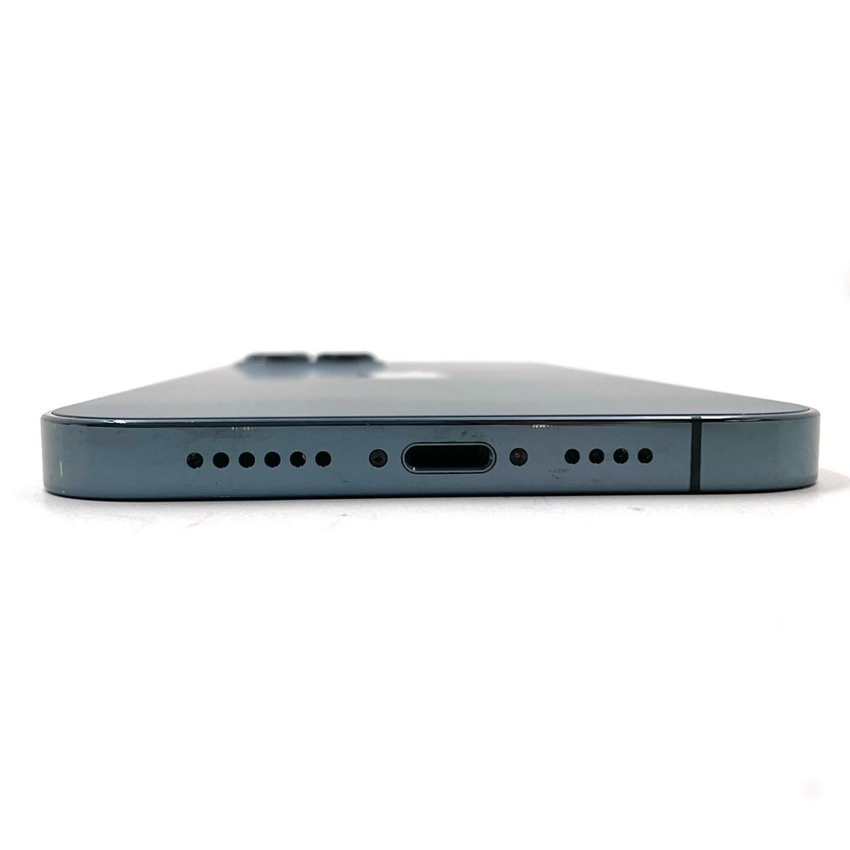 【全額返金保証】【最速発送】Apple iPhone iPhone 12 Pro Max 128GB パシフィックブルー au 白ロム 動作確認済 83%