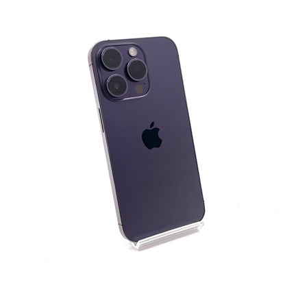 【全額返金保証】【最速発送】Apple iPhone iPhone 14 Pro 128GB ディープパープル Softbank SIMフリー 白ロム 動作確認済 76%