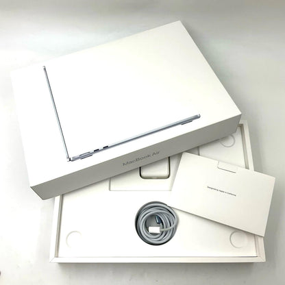 【全額返金保証】【最速発送】Apple MacBook Air 13インチ 2025 Apple M4 16GB SSD 512GB スカイブルー 92% 美品 動作確認済