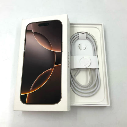 【全額返金保証】【最速発送】Apple iPhone iPhone 16 Pro 256GB デザートチタニウム Softbank 白ロム 美品 動作確認済 90%