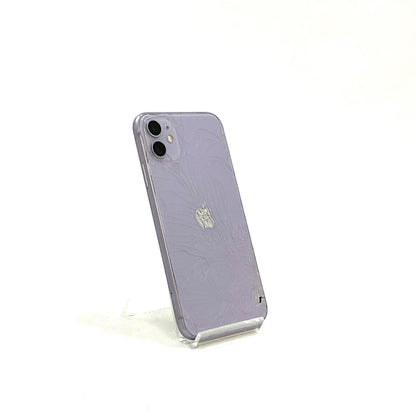 【最速発送】Apple iPhone iPhone 11 64GB パープル SIMフリー 白ロム【難有】 86%