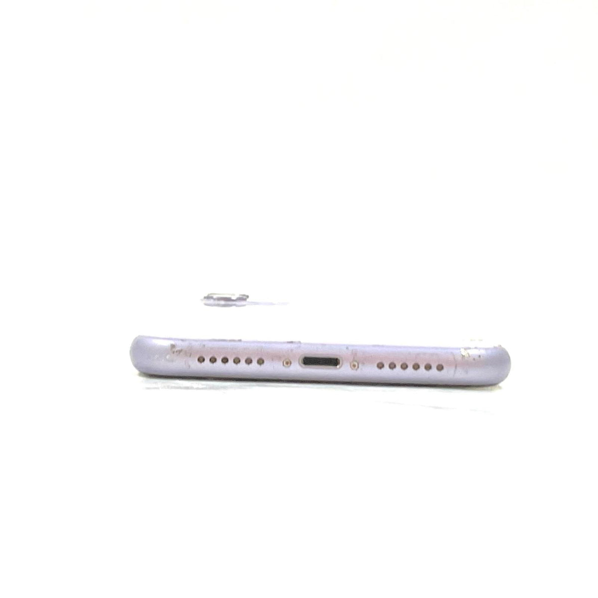 【最速発送】Apple iPhone iPhone 11 64GB パープル SIMフリー 白ロム【難有】 86%