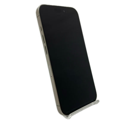 【全額返金保証】【最速発送】Apple iPhone iPhone 15 Pro 128GB ナチュラルチタニウム au SIMフリー 白ロム 美品 動作確認済 89%