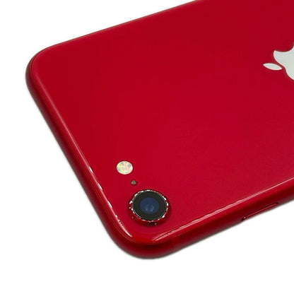 【全額返金保証】【最速発送】Apple iPhone iPhone SE (2nd generation) 128GB (PRODUCT)RED docomo SIMフリー 白ロム 動作確認済 76%