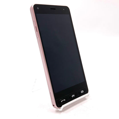 【全額返金保証】【最速発送】京セラ Kyocera 32GB ライトピンク SIMフリー 705KC 白ロム 動作確認済