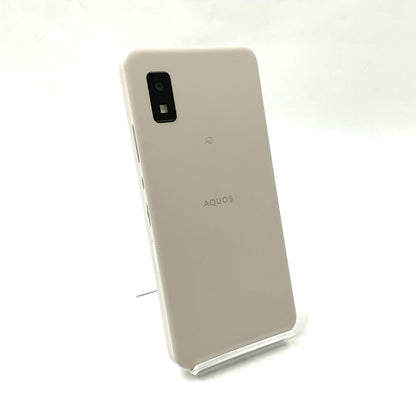 【全額返金保証】【最速発送】SHARP AQUOS wish2 64GB アイボリー SIMフリー A204SH 白ロム 動作確認済