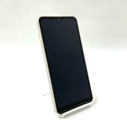 【全額返金保証】【最速発送】SHARP AQUOS wish2 64GB アイボリー SIMフリー A204SH 白ロム 動作確認済