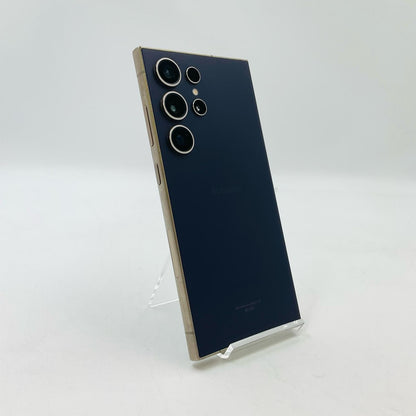 【最速発送】SAMSUNG Galaxy S24 Ultra 256GB チタニウムバイオレット docomo SIMフリー SC-52E 白ロム【難有】