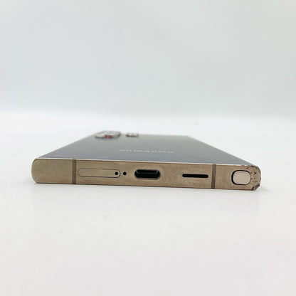 【最速発送】SAMSUNG Galaxy S24 Ultra 256GB チタニウムバイオレット docomo SIMフリー SC-52E 白ロム【難有】