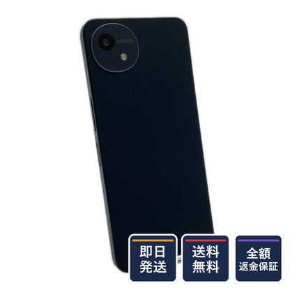 【全額返金保証】【最速発送】SHARP AQUOS wish4 64GB ブラック SIMフリー A403SH 白ロム 動作確認済