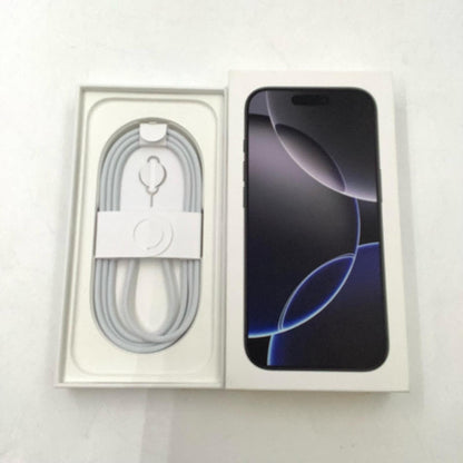 【全額返金保証】【最速発送】Apple iPhone iPhone 16 Pro 128GB ブラックチタニウム SIMフリー 美品 動作確認済 94%